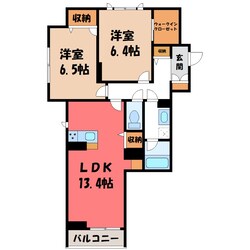 おもちゃのまち駅 徒歩12分 2階の物件間取画像